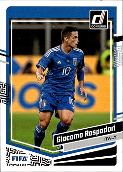 Giacomo Raspadori Italy Panini Donruss Soccer 2023/24 #35