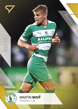 Martin Novy Bohemians Praha SportZoo FORTUNA:LIGA 2022/23 2. serie Gold /99 #352