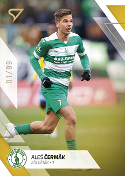 Ales Cermak Bohemians Praha SportZoo FORTUNA:LIGA 2022/23 2. serie Gold /99 #355