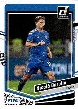 Nicolo Barella Italy Panini Donruss Soccer 2023/24 #36