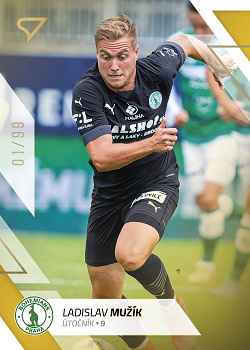 Ladislav Muzik Bohemians Praha SportZoo FORTUNA:LIGA 2022/23 2. serie Gold /99 #360
