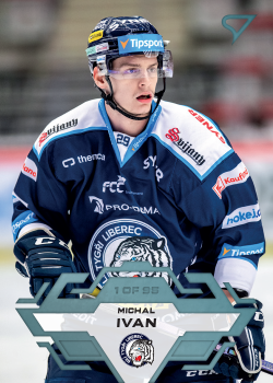 Michal Ivan Liberec Tipsport ELH 2023/24 SportZoo 1. serie Ice Reflection /95 #94