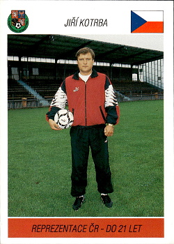 J. Kotrba Czech Republic U21 PAPYRO Podzim 94 1. ceska fotbalova liga 1994/95 #86