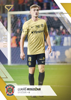 Lukas Rogozan Brno SportZoo FORTUNA:LIGA 2022/23 2. serie Gold /99 #378