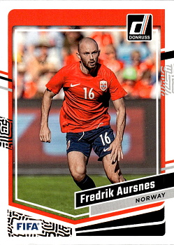 Fredrik Aursnes Norway Panini Donruss Soccer 2023/24 #40