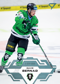 David Bernad Mlada Boleslav Tipsport ELH 2023/24 SportZoo 1. serie Ice Reflection /95 #165