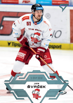 Jan Svrcek Olomouc Tipsport ELH 2023/24 SportZoo 1. serie Ice Reflection /95 #135