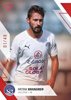 Patrik Brandner Slovacko SportZoo FORTUNA:LIGA 2022/23 2. serie Red /49 #242