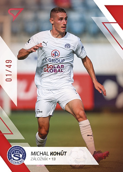 Michal Kohut Slovacko SportZoo FORTUNA:LIGA 2022/23 2. serie Red /49 #245