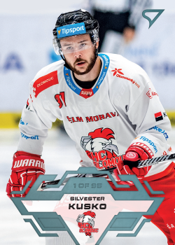 Silvester Kusko Olomouc Tipsport ELH 2023/24 SportZoo 1. serie Ice Reflection /95 #140