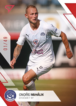 Ondrej Mihalik Slovacko SportZoo FORTUNA:LIGA 2022/23 2. serie Red /49 #247