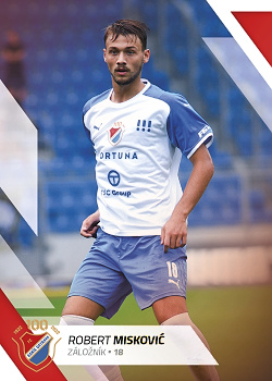 Robert Miskovic Banik Ostrava SportZoo FORTUNA:LIGA 2022/23 2. serie Red /49 #257