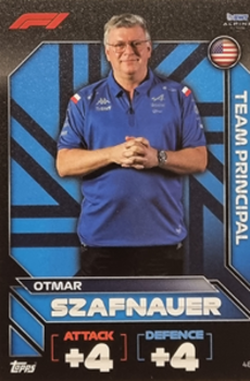 Otmar Szafnauer Alpine Topps F1 Turbo Attax 2022 F1 Teams #48