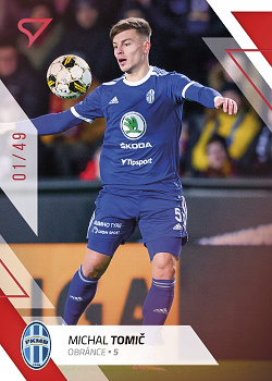 Michal Tomic Mlada Boleslav SportZoo FORTUNA:LIGA 2022/23 2. serie Red /49 #276