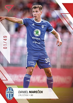 Daniel Marecek Mlada Boleslav SportZoo FORTUNA:LIGA 2022/23 2. serie Red /49 #280