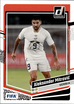 Aleksandar Mitrovic Serbia Panini Donruss Soccer 2023/24 #50