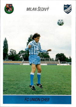 M. Sedivy Cheb PAPYRO Podzim 94 1. ceska fotbalova liga 1994/95 #131