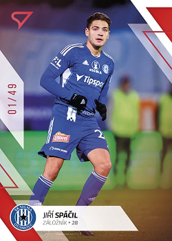 Jiri Spacil Sigma Olomouc SportZoo FORTUNA:LIGA 2022/23 2. serie Red /49 #290
