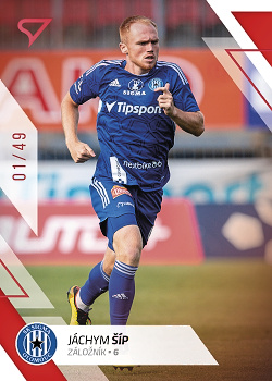 Jachym Sip Sigma Olomouc SportZoo FORTUNA:LIGA 2022/23 2. serie Red /49 #291