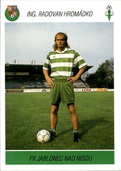 R. Hromadko Jablonec PAPYRO Podzim 94 1. ceska fotbalova liga 1994/95 #136