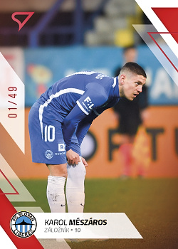 Karol Meszaros Liberec SportZoo FORTUNA:LIGA 2022/23 2. serie Red /49 #300