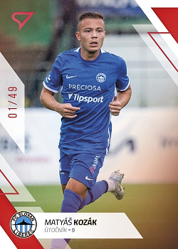 Matyas Kozak Liberec SportZoo FORTUNA:LIGA 2022/23 2. serie Red /49 #303