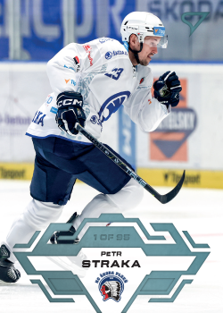 Petr Straka Plzen Tipsport ELH 2023/24 SportZoo 1. serie Ice Reflection /95 #216