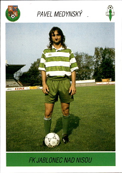 P. Medynsky Jablonec PAPYRO Podzim 94 1. ceska fotbalova liga 1994/95 #139