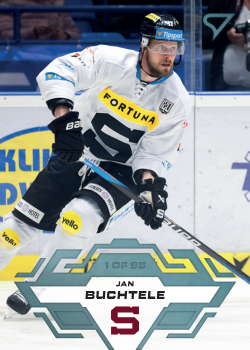 Jan Buchtele Sparta Tipsport ELH 2023/24 SportZoo 1. serie Ice Reflection /95 #81