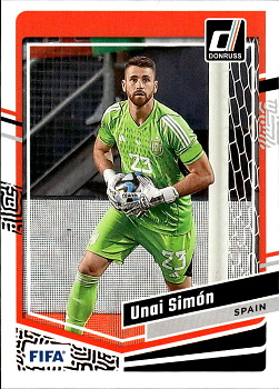 Unai Simon Spain Panini Donruss Soccer 2023/24 #53