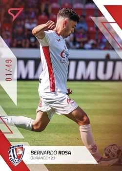 Bernardo Rosa Pardubice SportZoo FORTUNA:LIGA 2022/23 2. serie Red /49 #320
