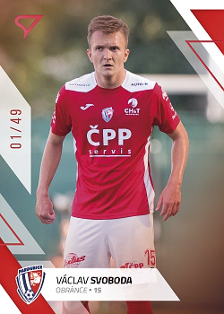 Vaclav Svoboda Pardubice SportZoo FORTUNA:LIGA 2022/23 2. serie Red /49 #321