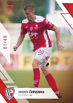 Marek Cervenka Pardubice SportZoo FORTUNA:LIGA 2022/23 2. serie Red /49 #325