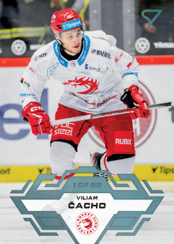 Viliam Cacho Trinec Tipsport ELH 2023/24 SportZoo 1. serie Ice Reflection /95 #8