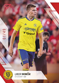 Libor Bobcik Zlin SportZoo FORTUNA:LIGA 2022/23 2. serie Red /49 #336