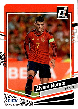 Alvaro Morata Spain Panini Donruss Soccer 2023/24 #56