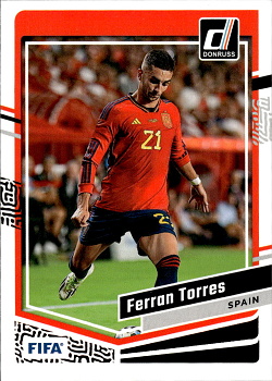 Ferran Torres Spain Panini Donruss Soccer 2023/24 #57