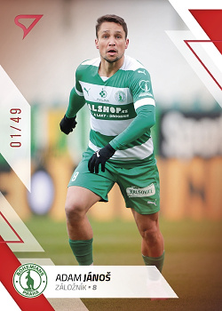 Adam Janos Bohemians Praha SportZoo FORTUNA:LIGA 2022/23 2. serie Red /49 #357