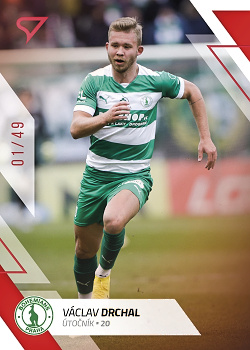 Vaclav Drchal Bohemians Praha SportZoo FORTUNA:LIGA 2022/23 2. serie Red /49 #359