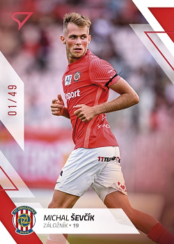 Michal Sevcik Brno SportZoo FORTUNA:LIGA 2022/23 2. serie Red /49 #377