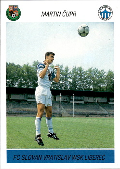 M. Cupr Slovan Liberec PAPYRO Podzim 94 1. ceska fotbalova liga 1994/95 #153