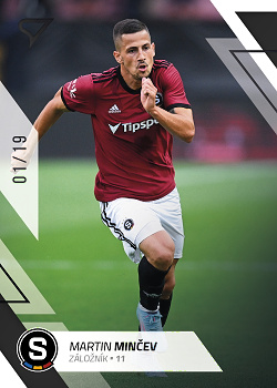 Martin Mincev Sparta Praha SportZoo FORTUNA:LIGA 2022/23 2. serie Black /19 #235