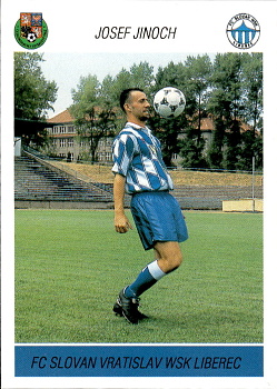 J. Jinoch Slovan Liberec PAPYRO Podzim 94 1. ceska fotbalova liga 1994/95 #158