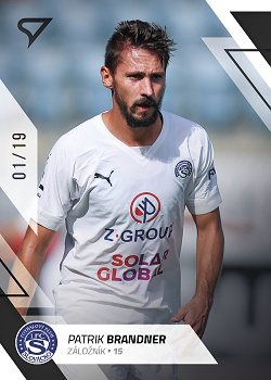 Patrik Brandner Slovacko SportZoo FORTUNA:LIGA 2022/23 2. serie Black /19 #242