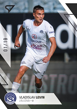 Vladislav Levin Slovacko SportZoo FORTUNA:LIGA 2022/23 2. serie Black /19 #246