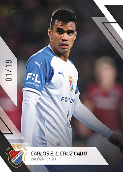 Carlos E.L. Cruz Cadu Banik Ostrava SportZoo FORTUNA:LIGA 2022/23 2. serie Black /19 #255