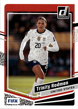 Trinity Rodman USA Panini Donruss Soccer 2023/24 #67