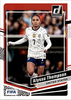Alyssa Thompson USA Panini Donruss Soccer 2023/24 #68