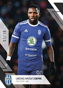 Ubong Moses Ekpai Mlada Boleslav SportZoo FORTUNA:LIGA 2022/23 2. serie Black /19 #277