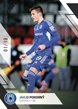 Jakub Pokorny Sigma Olomouc SportZoo FORTUNA:LIGA 2022/23 2. serie Black /19 #284